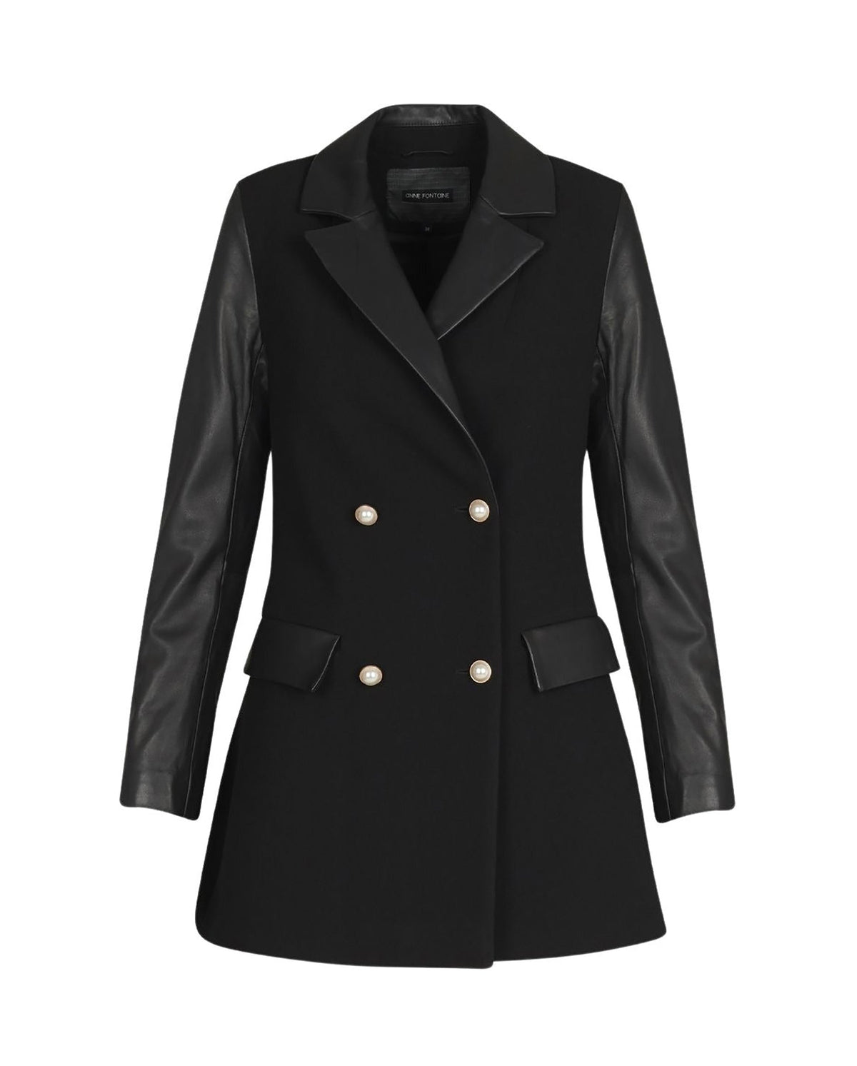 Veste longue Gamme - Noir