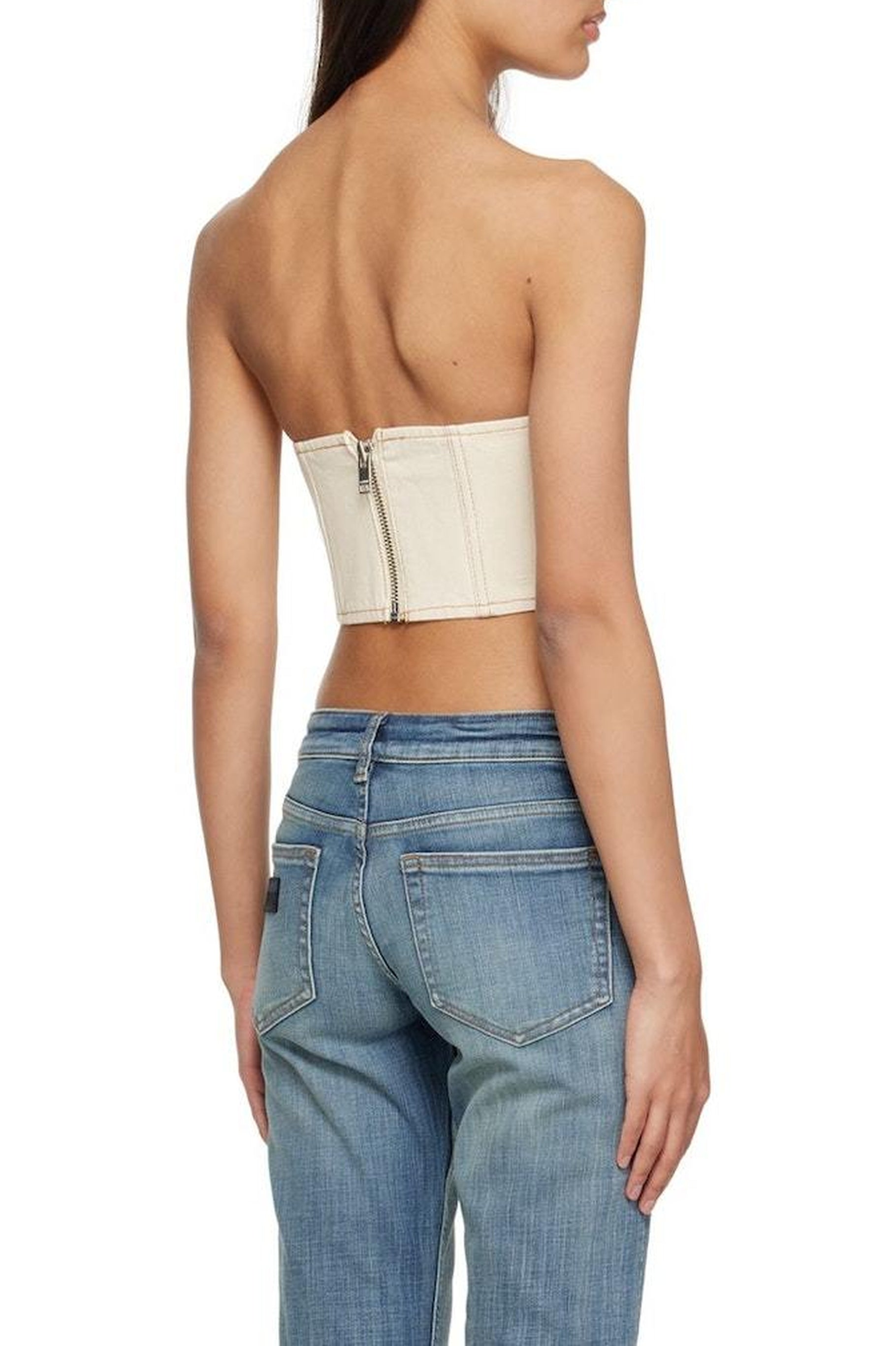Bustier à paillettes en denim - Vanilla Ice