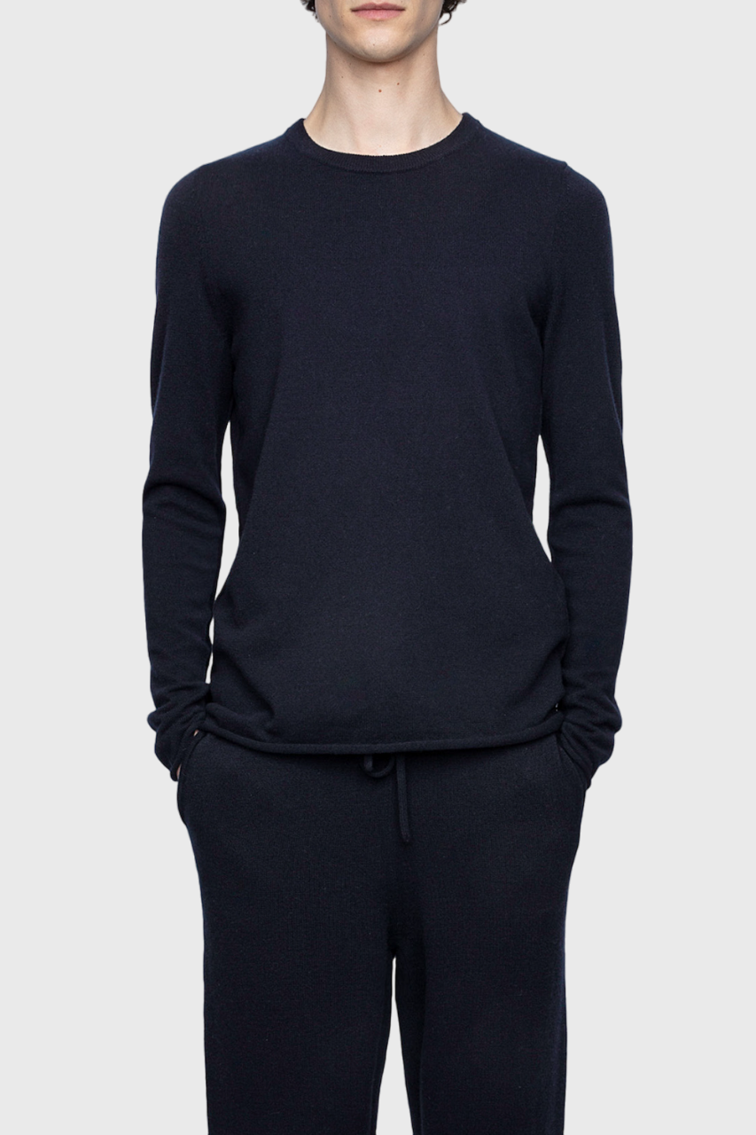 Unisex Gard cashmere jogging trousers - Ink