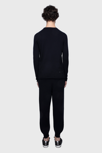 Unisex Gard cashmere jogging trousers - Ink