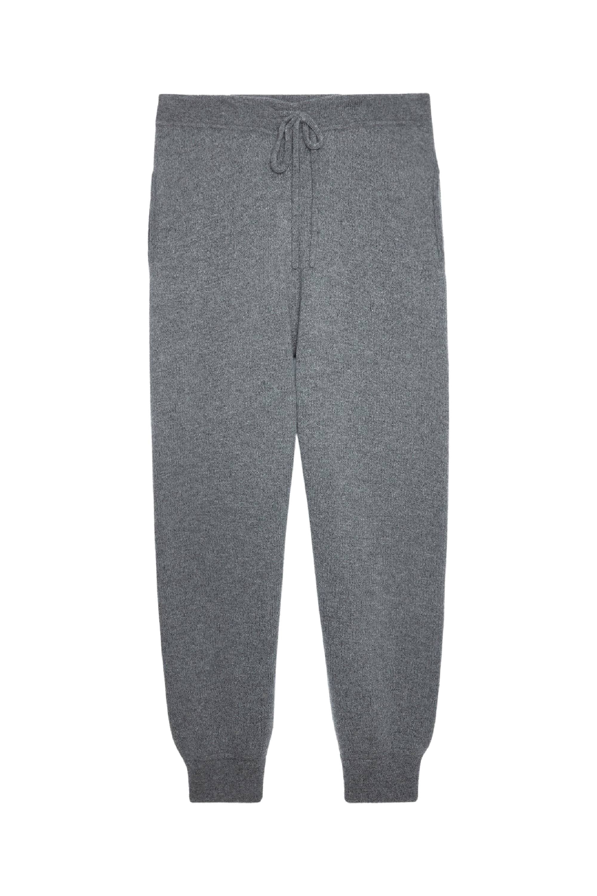 Pantalon de jogging unisexe Gard en cachemire - Gris Chine