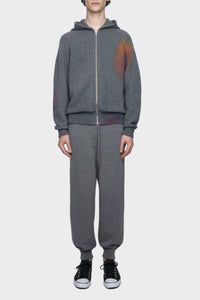 Pantalon de jogging unisexe Gard en cachemire - Gris Chine