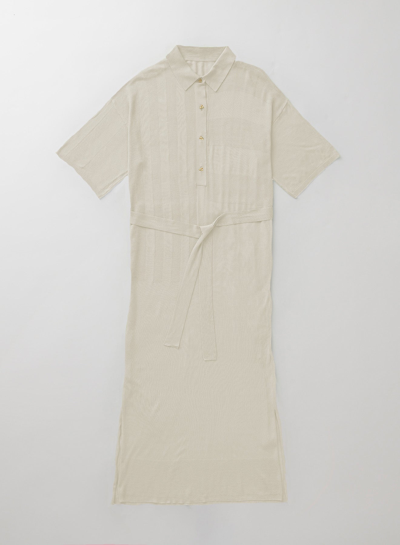 Robe longue Garland - Crème