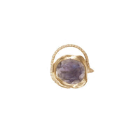 Bague Gaia en or jaune avec diamant - Lolite