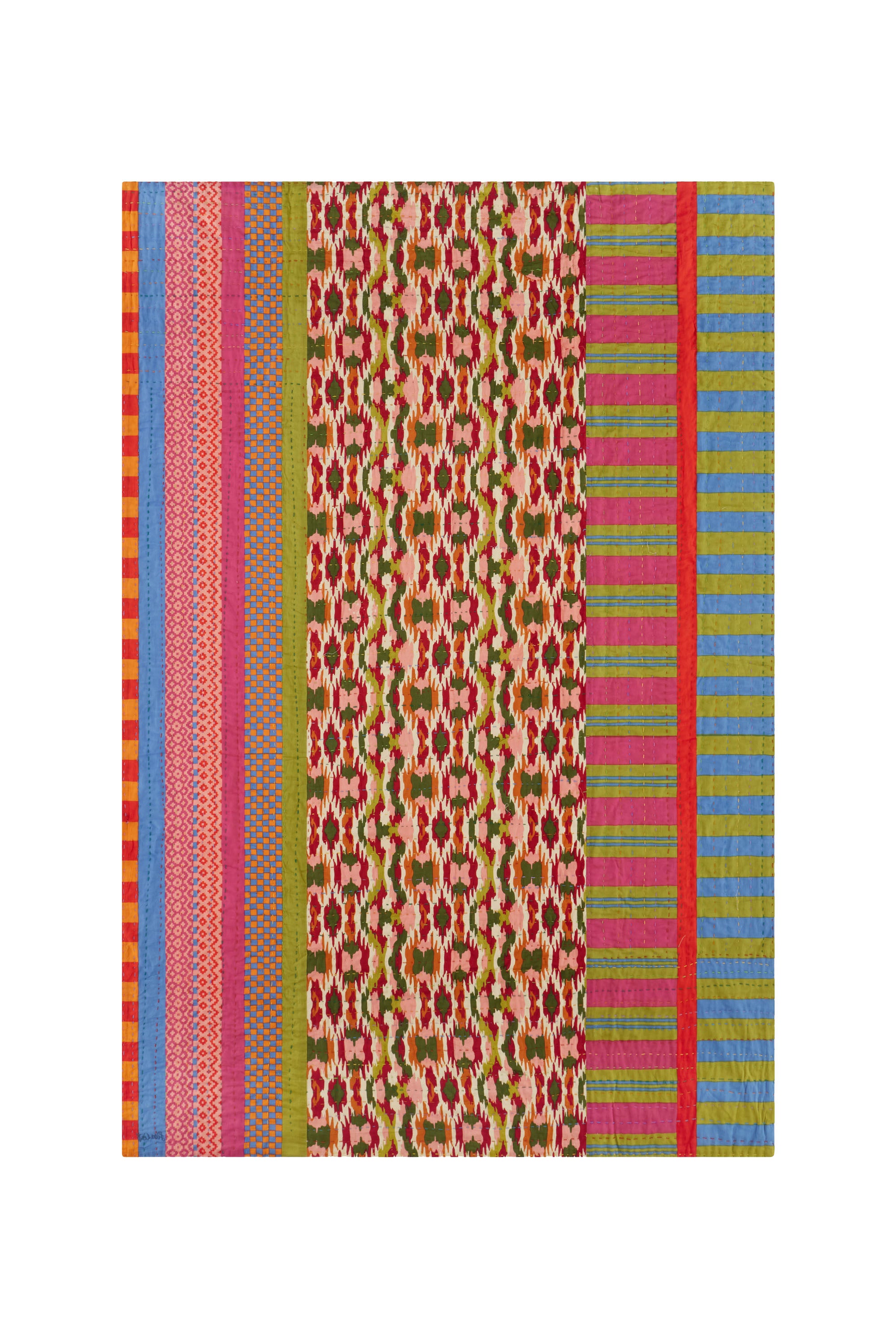 RECO PRIX : 350 // Reversible gudri 130x180 cm Dali' peony plumbago