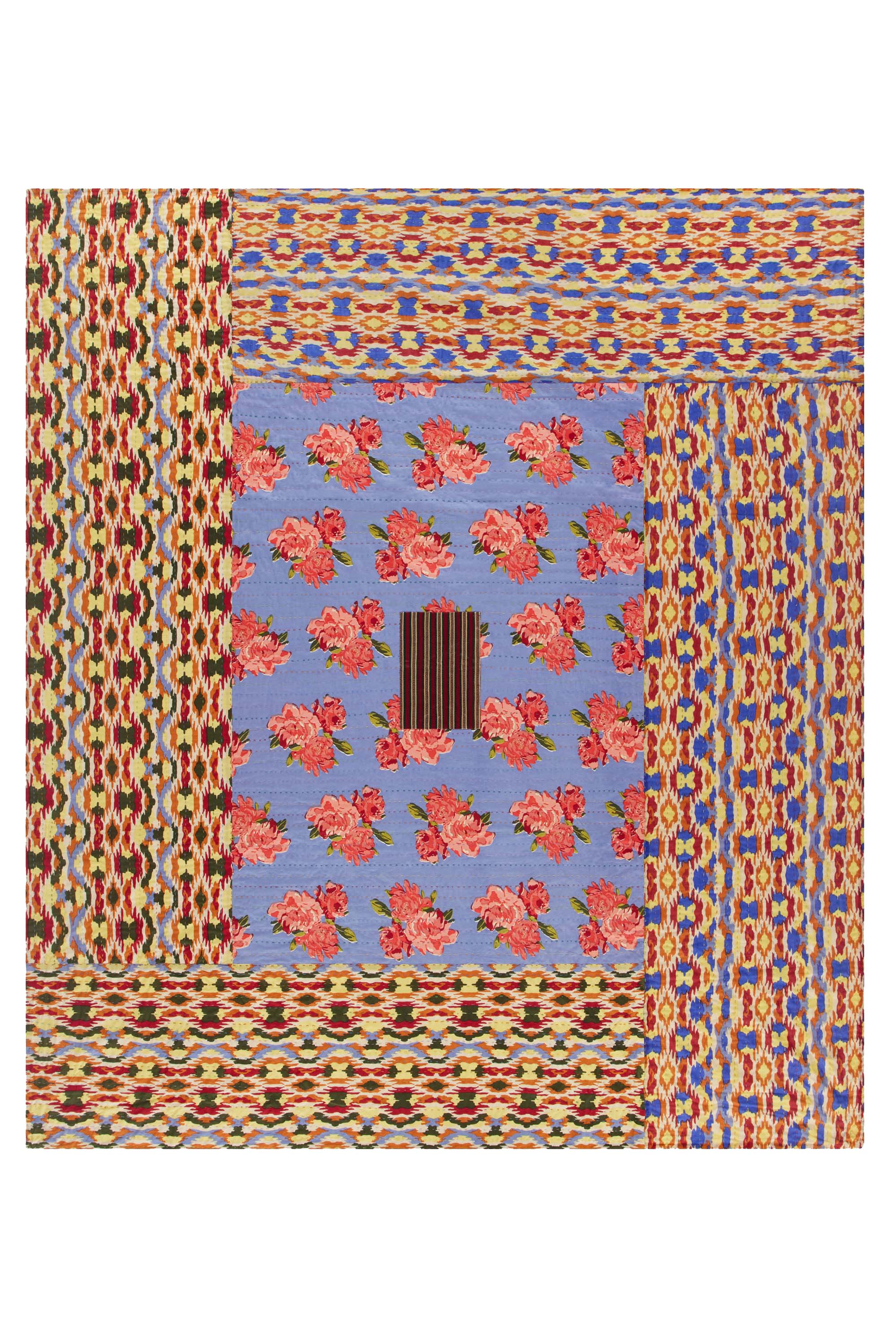 RECO PRIX : 455 // Reversible gudri 220x250 cm Dali' peony plumbago