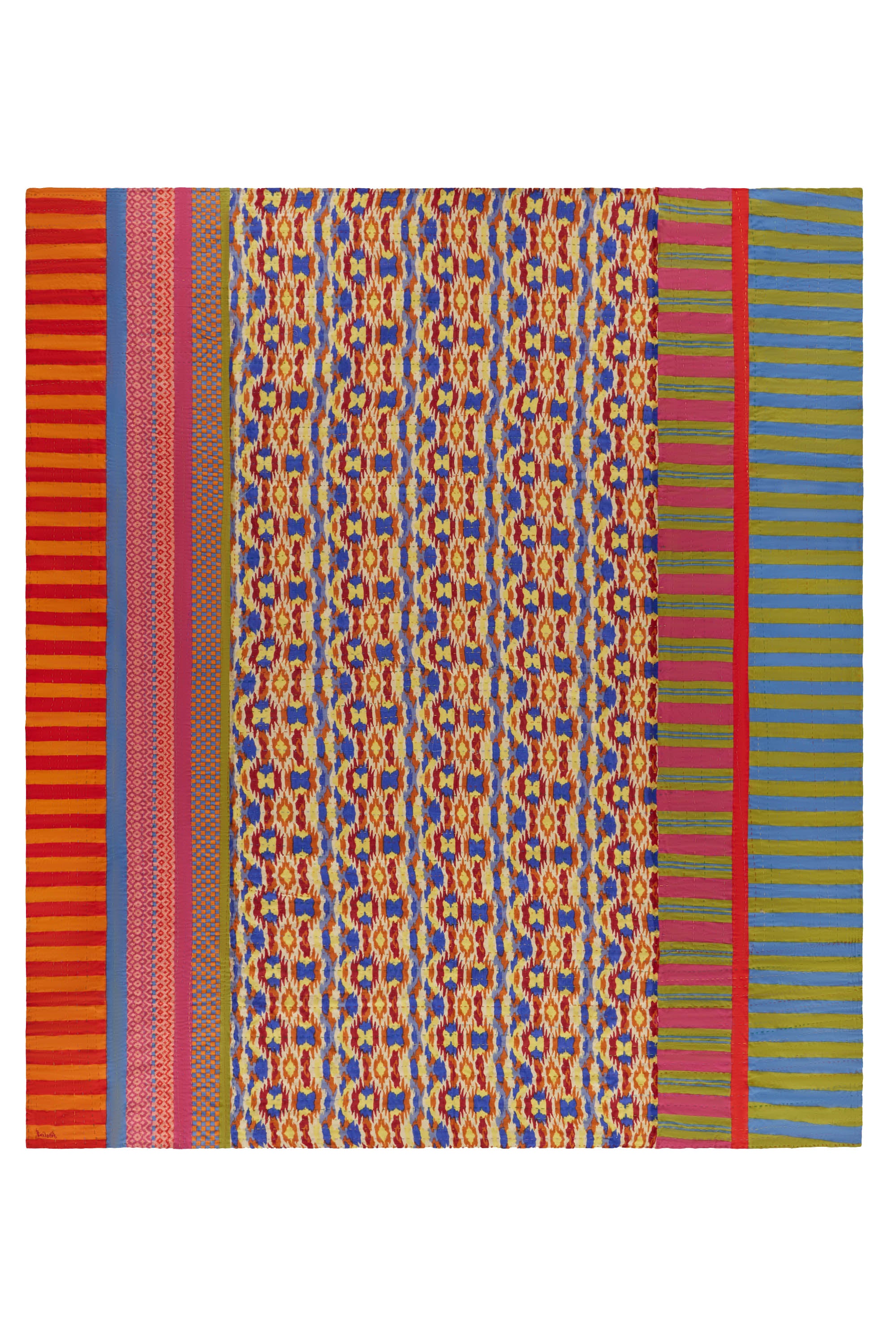 RECO PRIX : 455 // Reversible gudri 220x250 cm Dali' peony rust