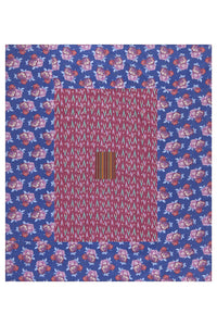 RECO PRIX : 455 // Reversible gudri 220x250 cm Ikat arrow magenta