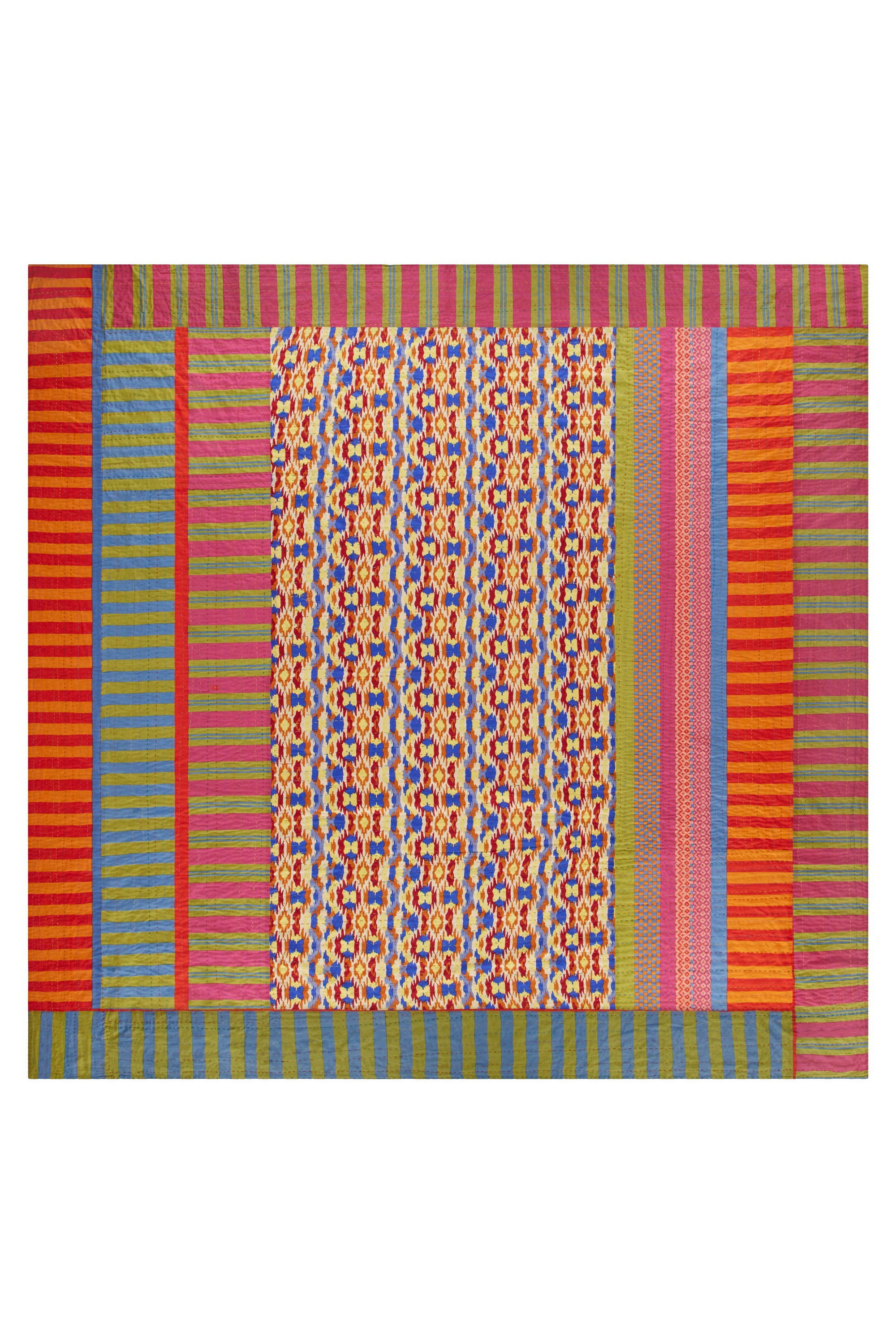RECO PRIX : 511 // Reversible gudri 250x270 cm Dali' peony rust