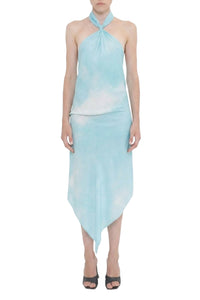 Robe tie-dye - Tie Dye Blue Zircon