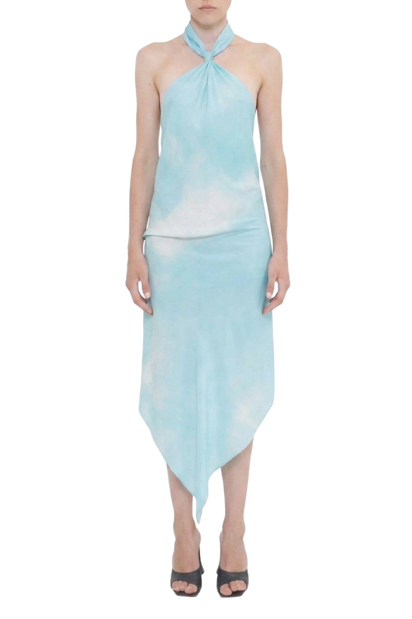 Robe tie-dye - Tie Dye Blue Zircon
