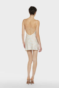 Mini-robe Soft Gem - White & Multicolor