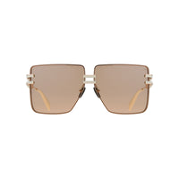 Lunettes de soleil mixtes Gendarme - White Gold & Bone