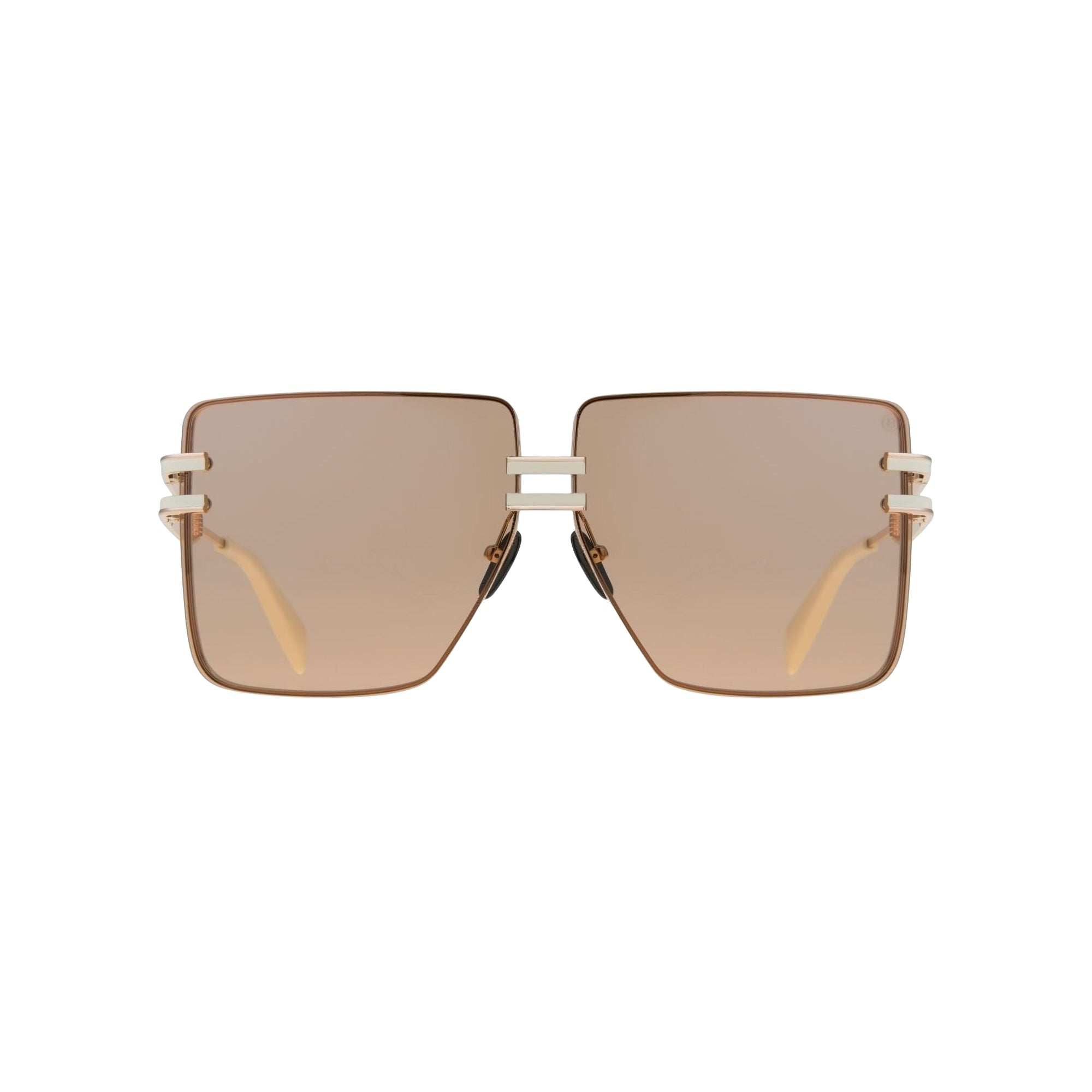 Lunettes de soleil mixtes Gendarme - White Gold & Bone
