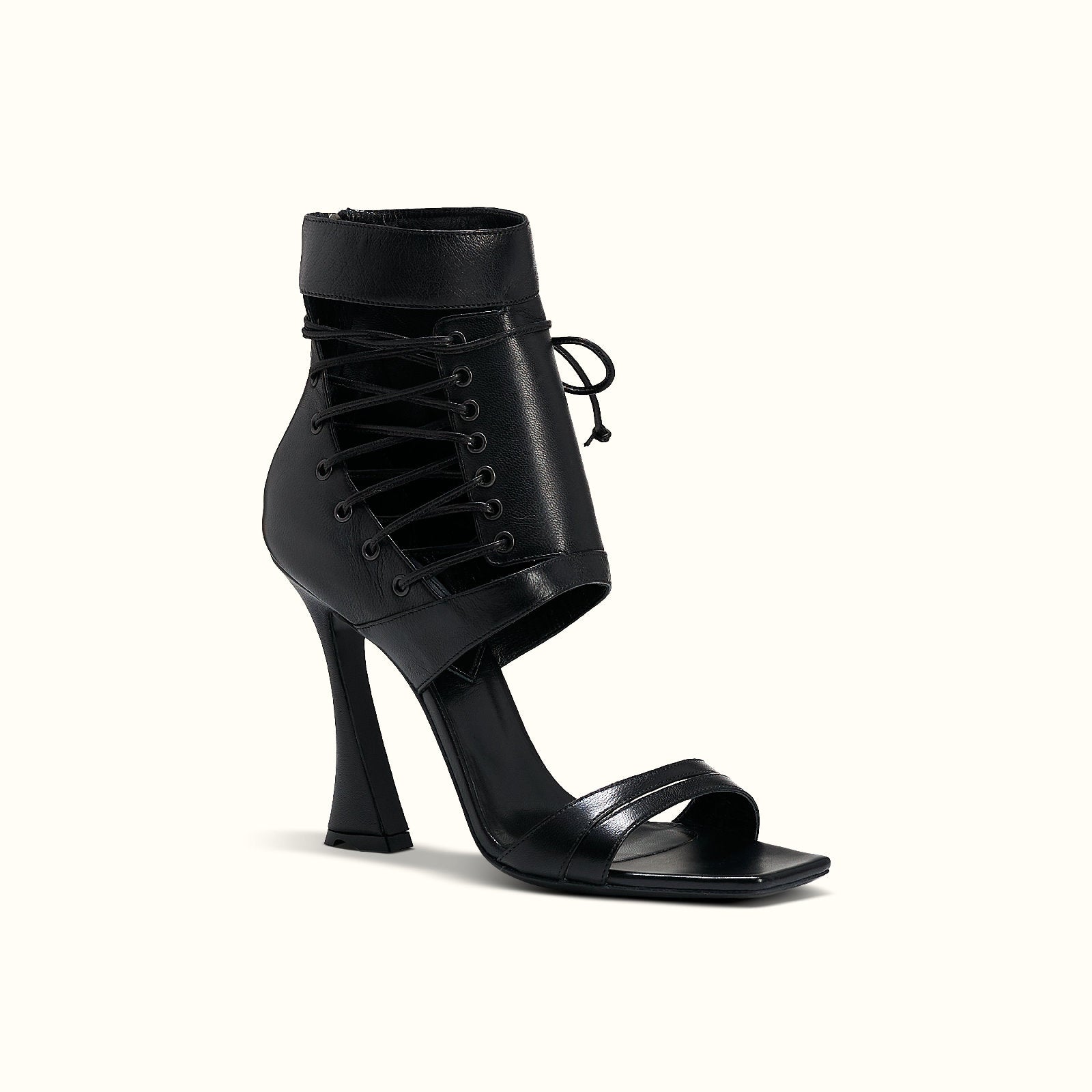 Genesis 100 sandals in leather - Black