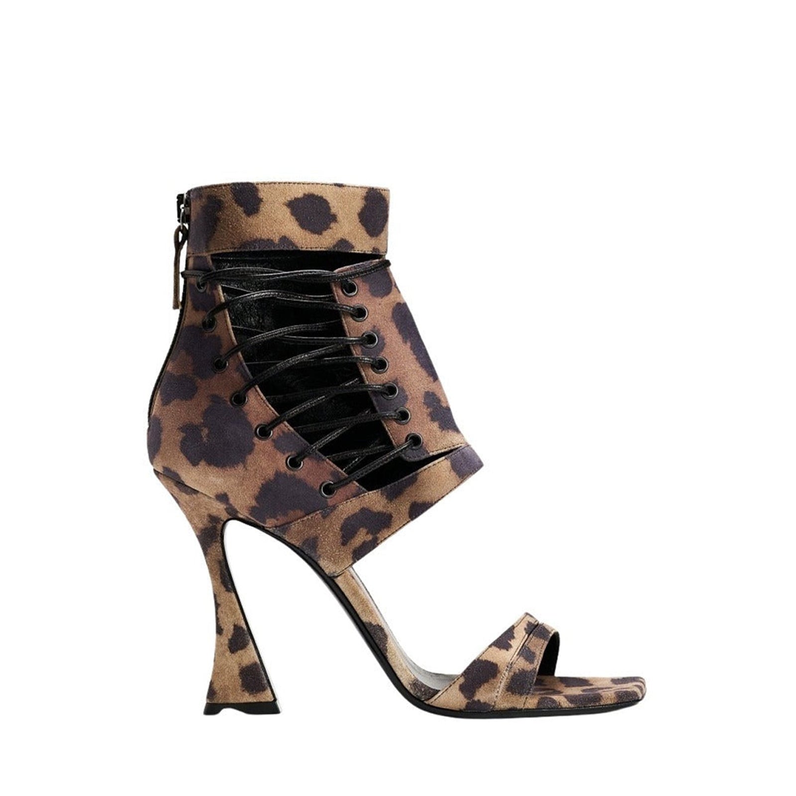 Genesis 100 leather sandals - Leopard print