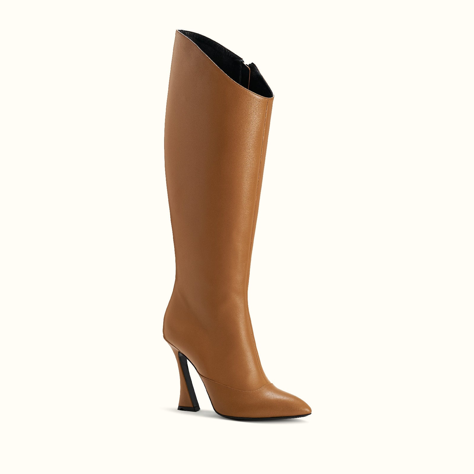 Genesis 100 leather boots - Fauve & Camel