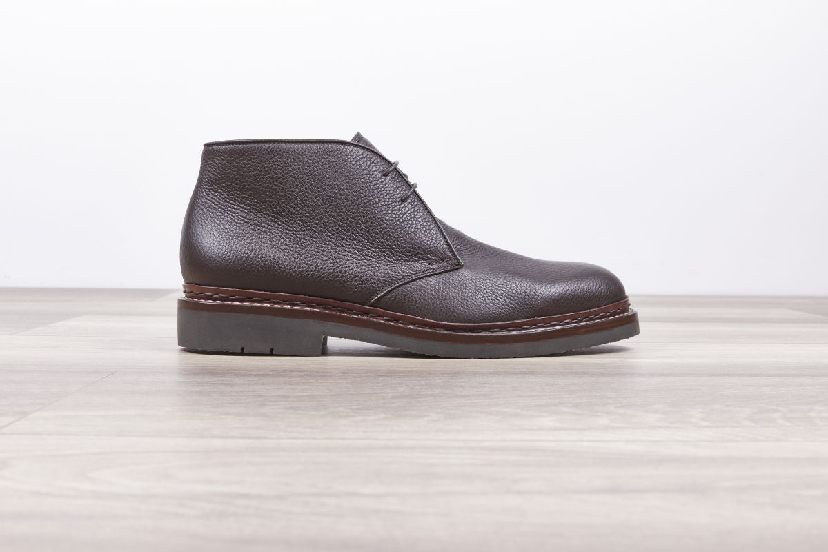 14qty NEW / Bottines GENET BOXING HEVEA - Moro