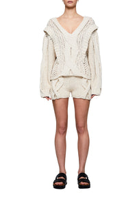 Pull Geneva rustique - Cream