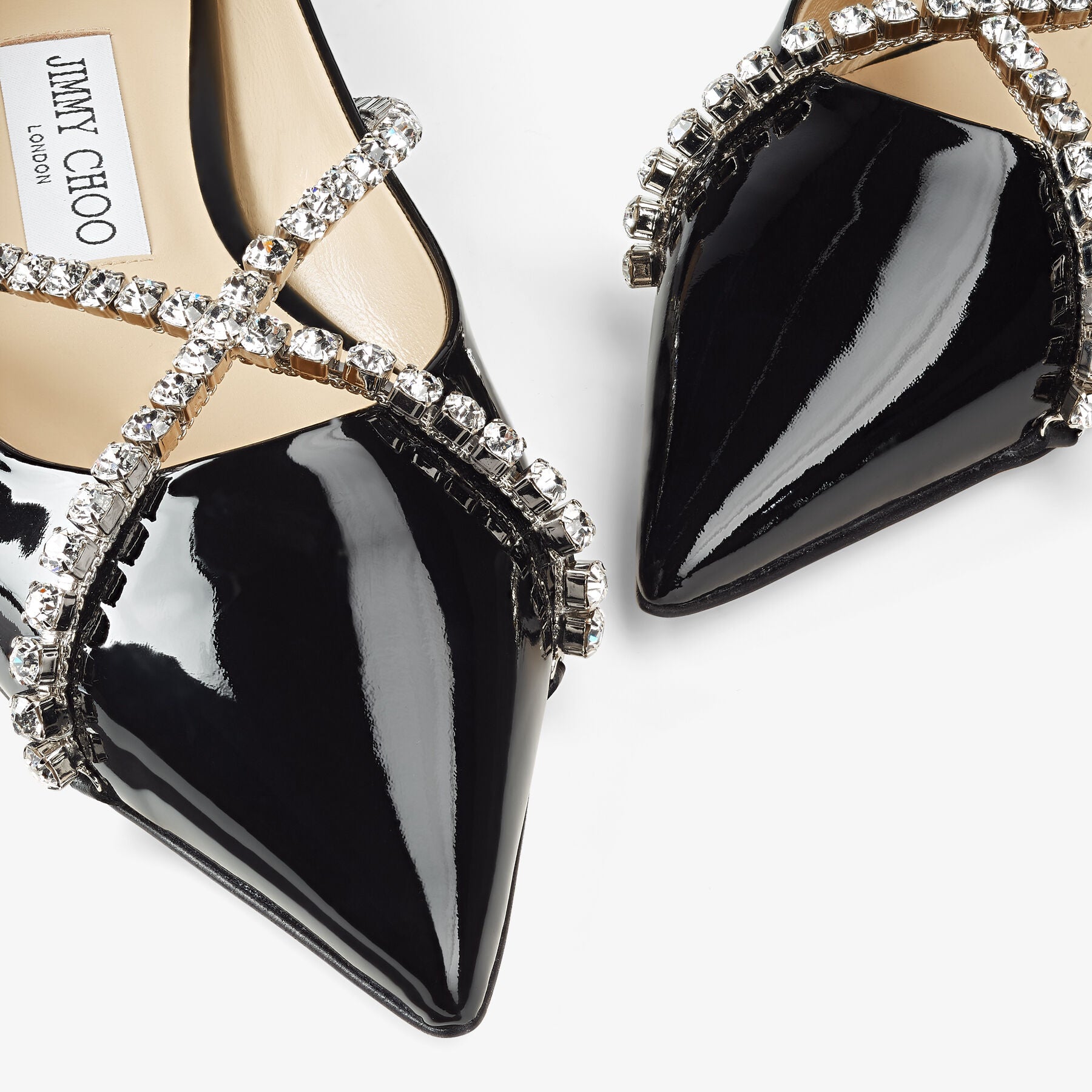 ZNO STOCK 0 / Reco 150 BLACK/CRYSTAL Flat GENEVI FLAT