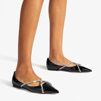 ZNO STOCK 0 / Reco 150 BLACK/CRYSTAL Flat GENEVI FLAT