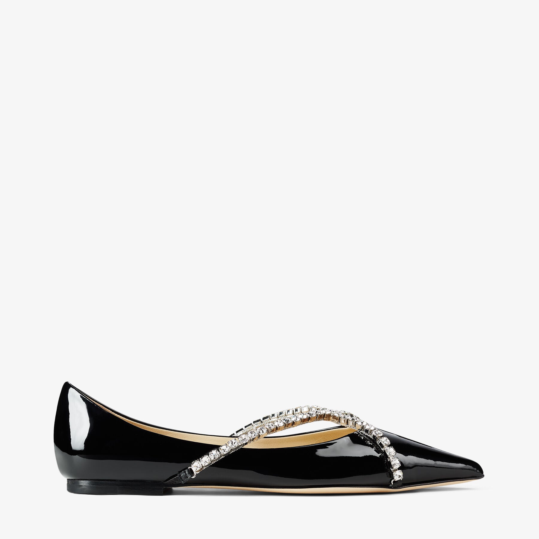 ZNO STOCK 0 / Reco 150 BLACK/CRYSTAL Flat GENEVI FLAT