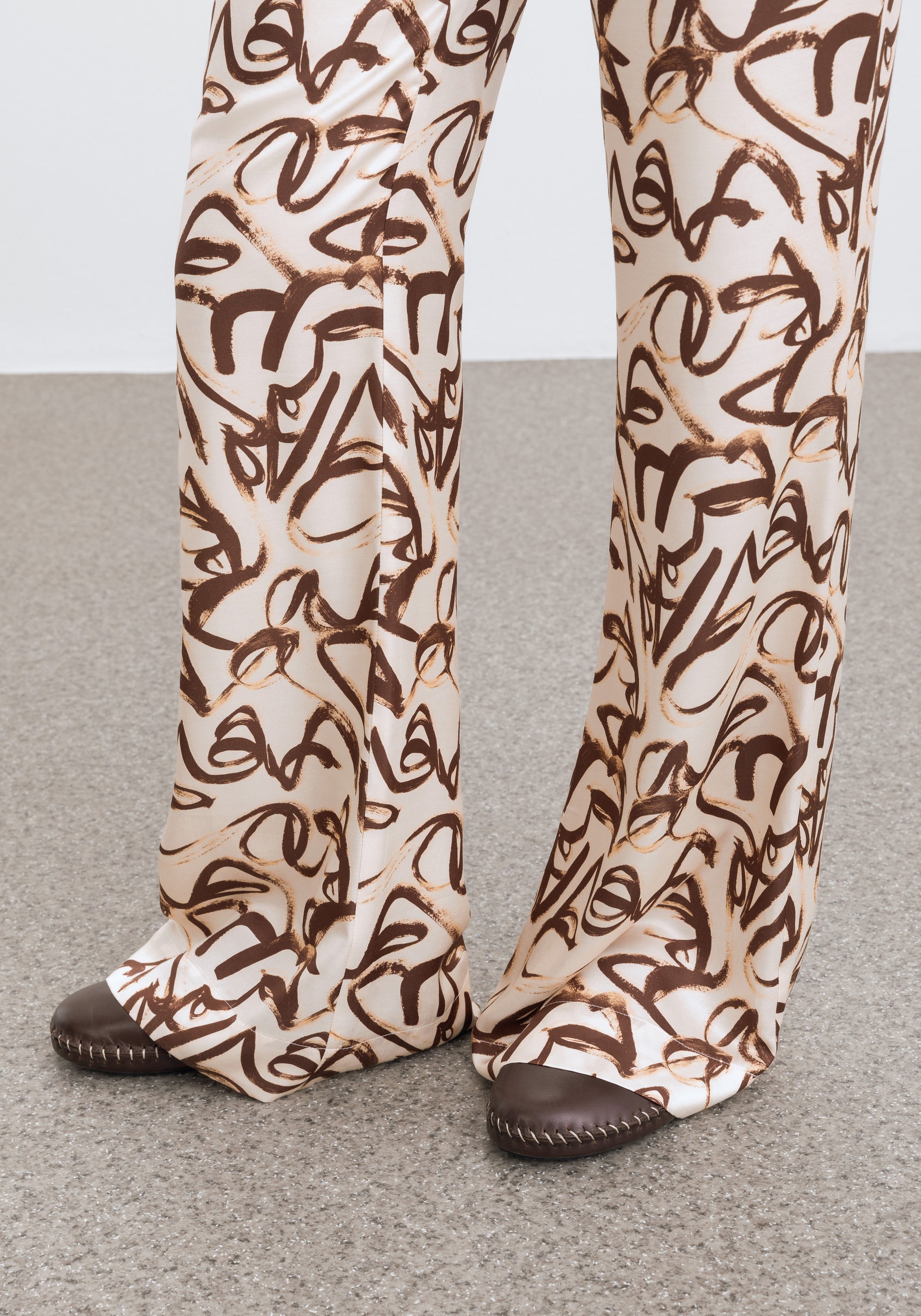 Pantalon Geode en soie mélangée - Sienna