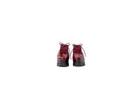 Derbies Georgio à plateforme en cuir verni - Rosewood