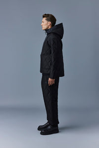 Veste Gerry à capuche matelassée - Black