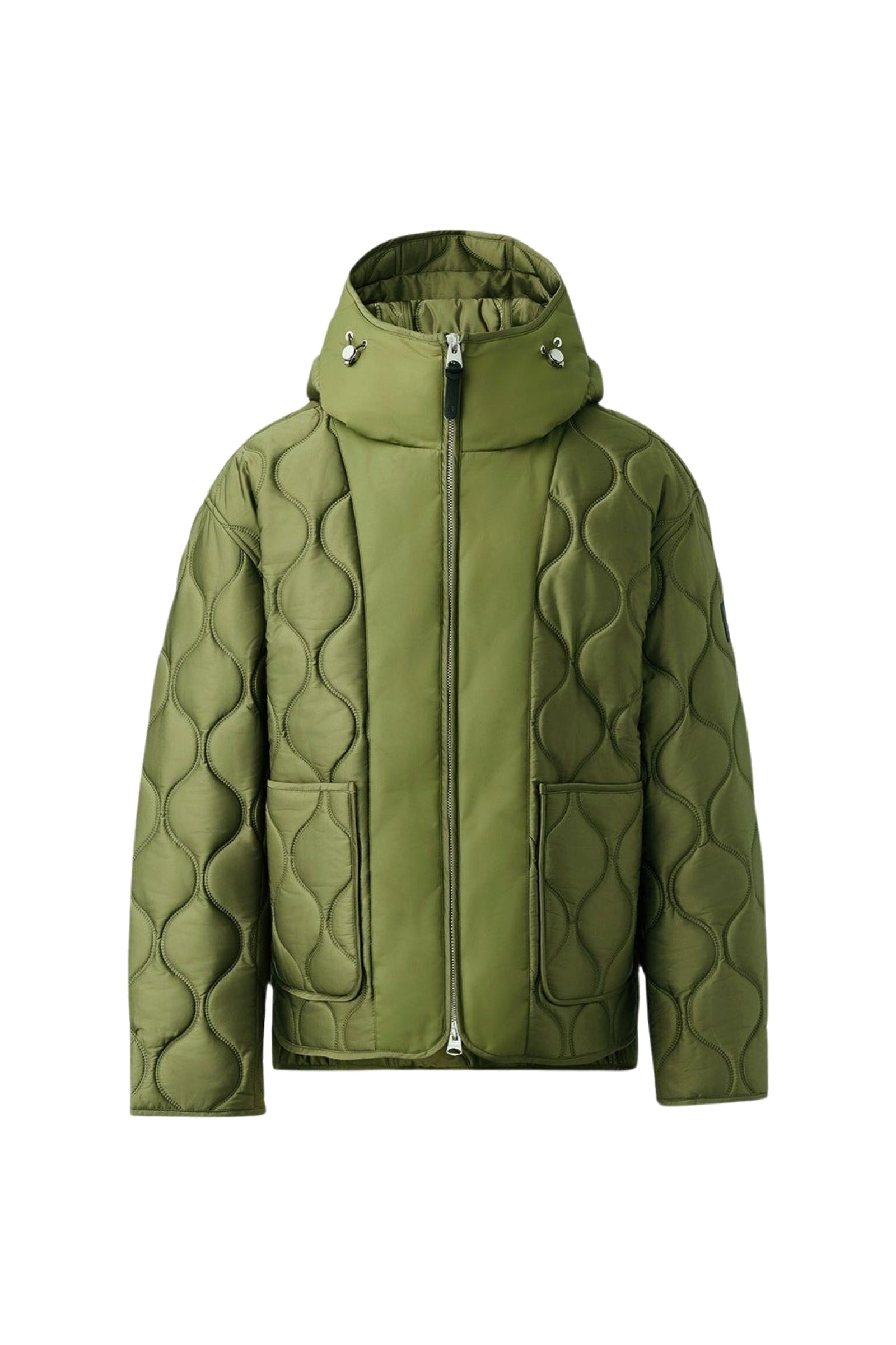 Veste Gerry à capuche matelassée - Light Military