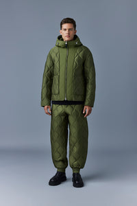 Veste Gerry à capuche matelassée - Light Military