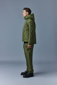 Veste Gerry à capuche matelassée - Light Military