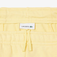 Short à plis en molleton - Jaune