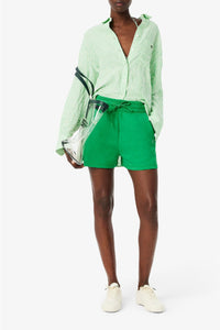 Drawstring shorts - Calathea