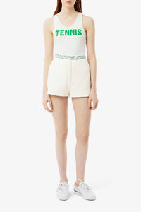 Wool striped shorts - Farine