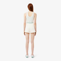 Wool striped shorts - Farine