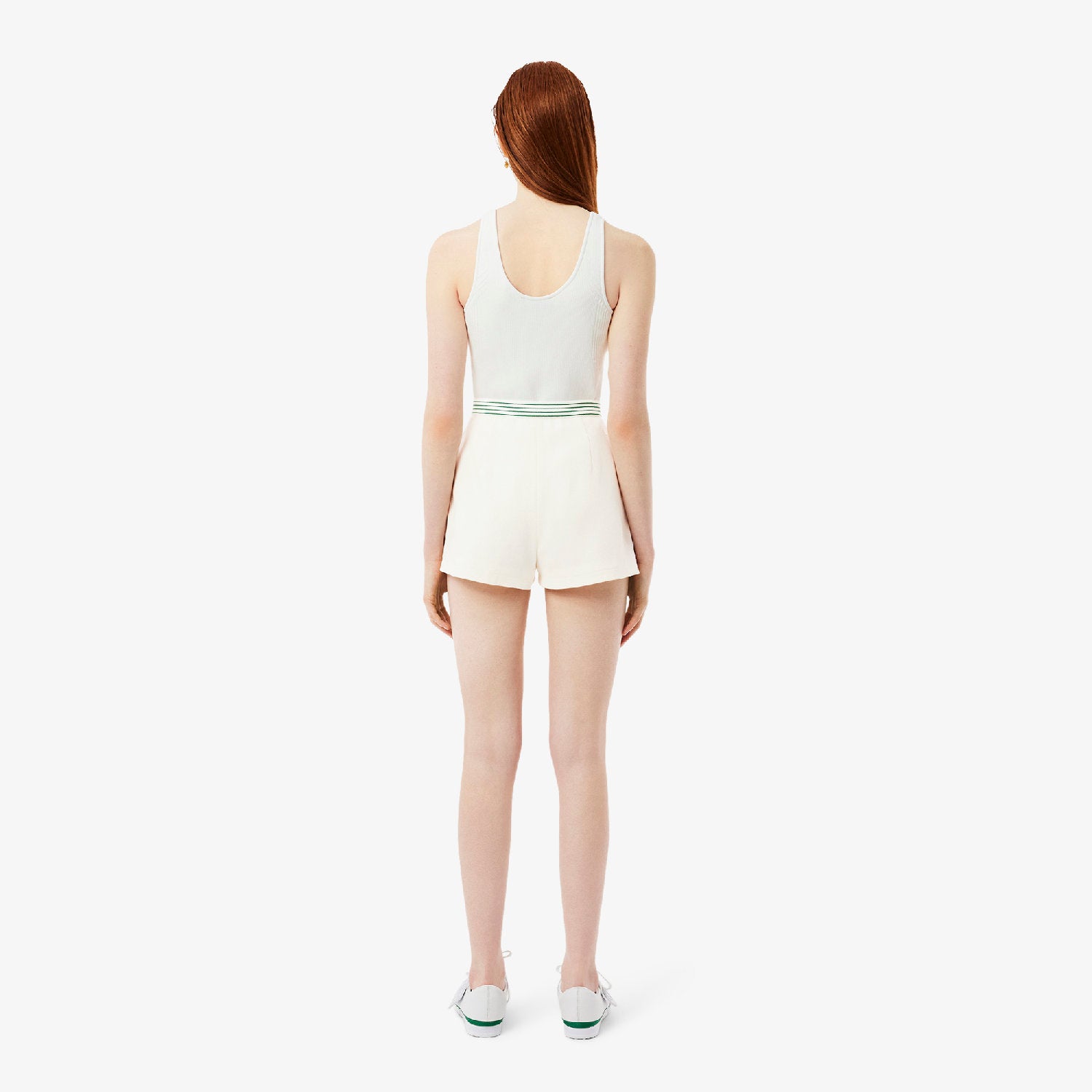 Wool striped shorts - Farine