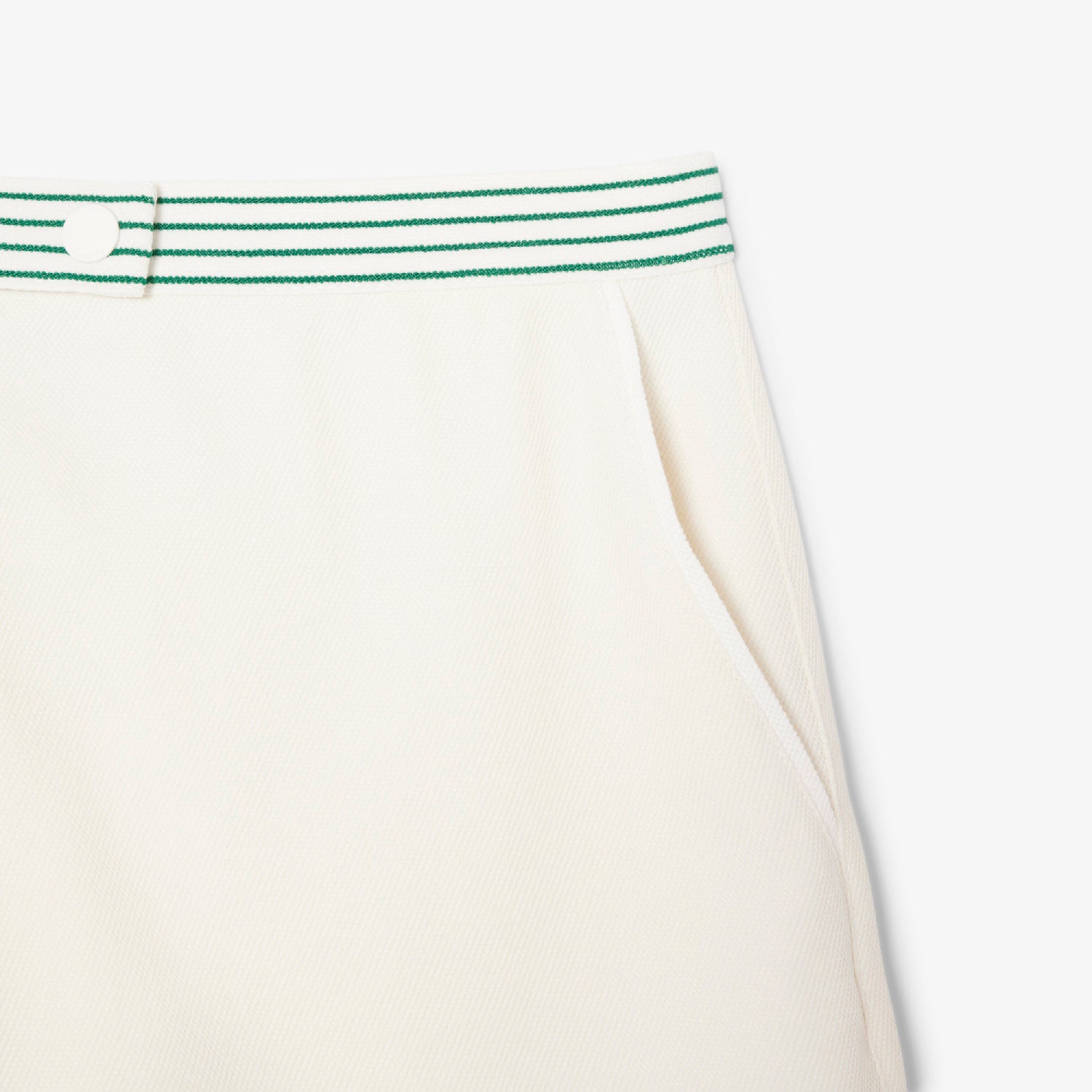Wool striped shorts - Farine