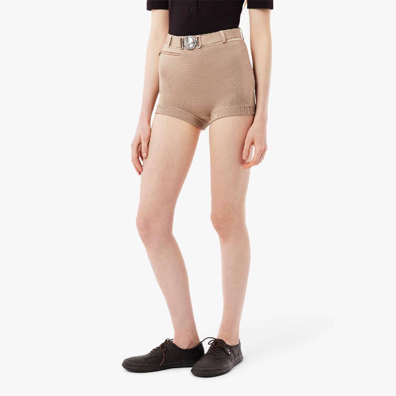 Short avec ceinture en maille - Andain