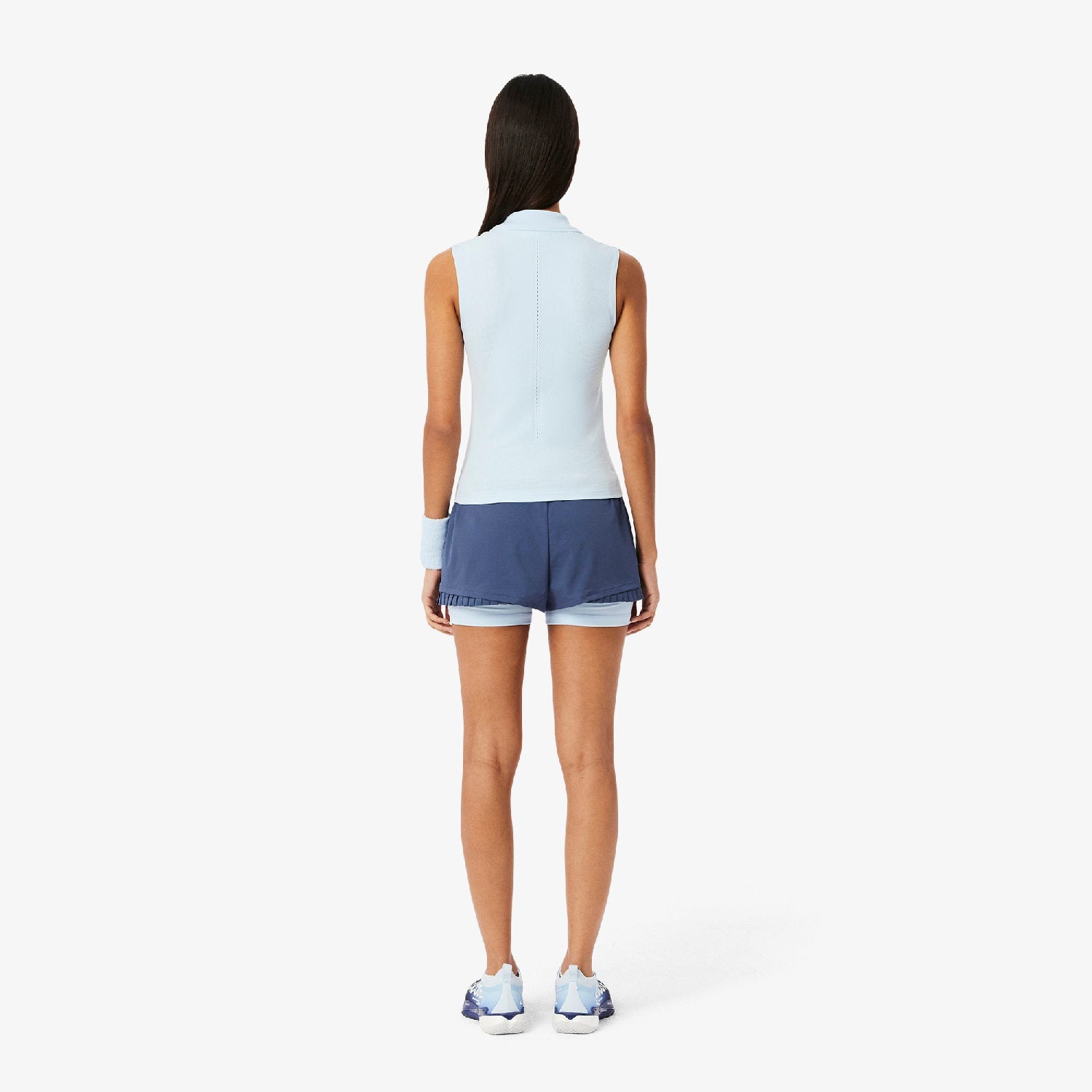 Short Tennis doublé avec logo - Primevere & Ruisseau