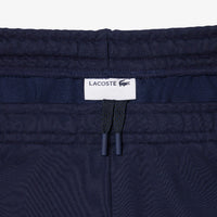 Short brodé en molleton - Marine
