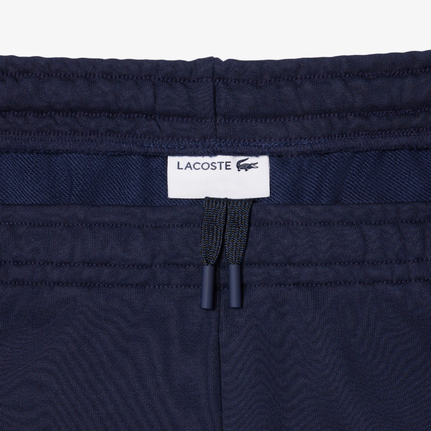 Short brodé en molleton - Marine