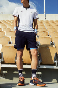 Lacoste x Roland-Garros Shorts - Navy & White