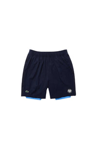 Lacoste x Roland-Garros Shorts - Navy & White