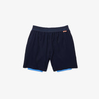 Lacoste x Roland-Garros Shorts - Navy & White