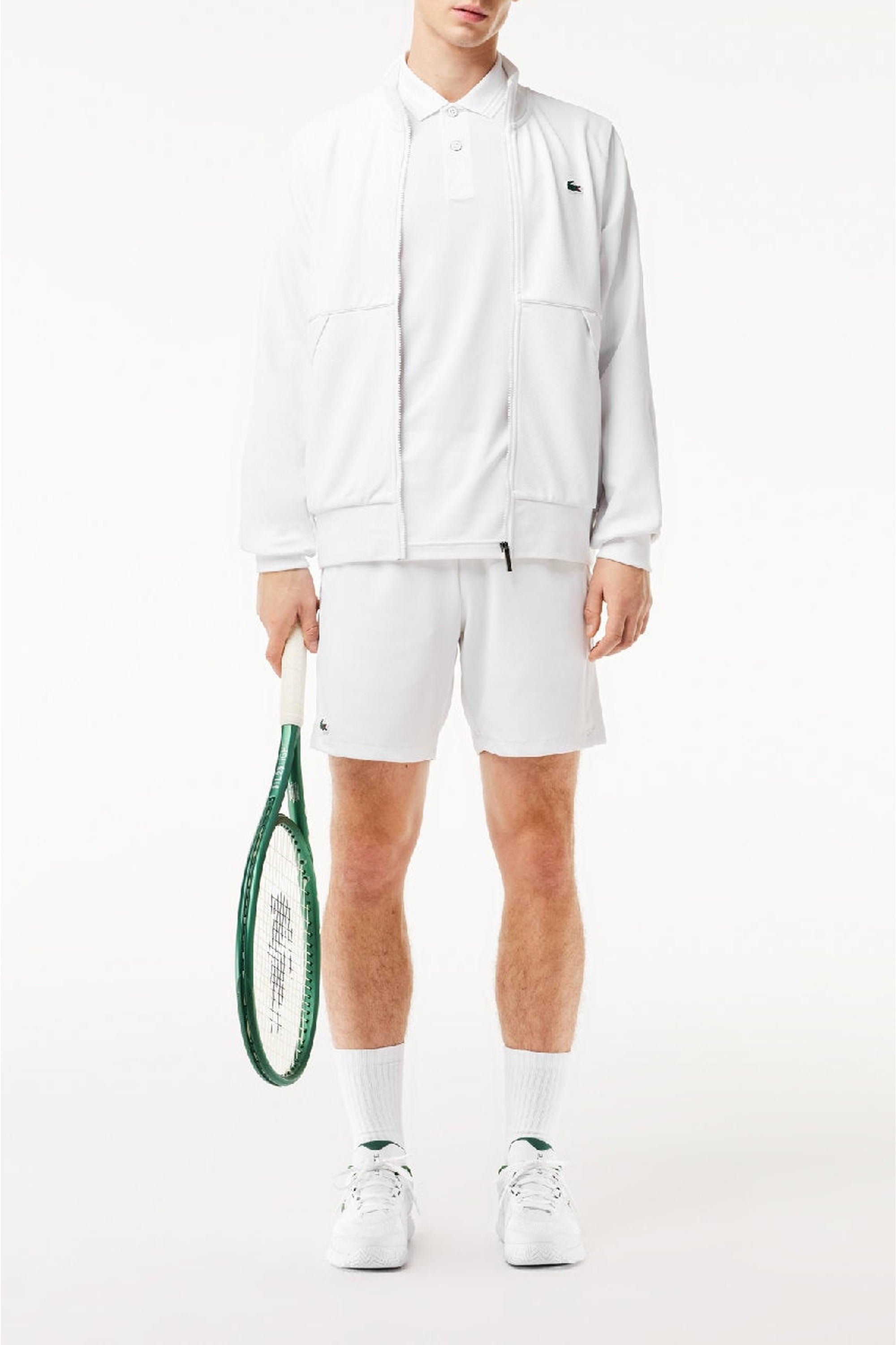 Bermuda Tennis à poches - Blanc