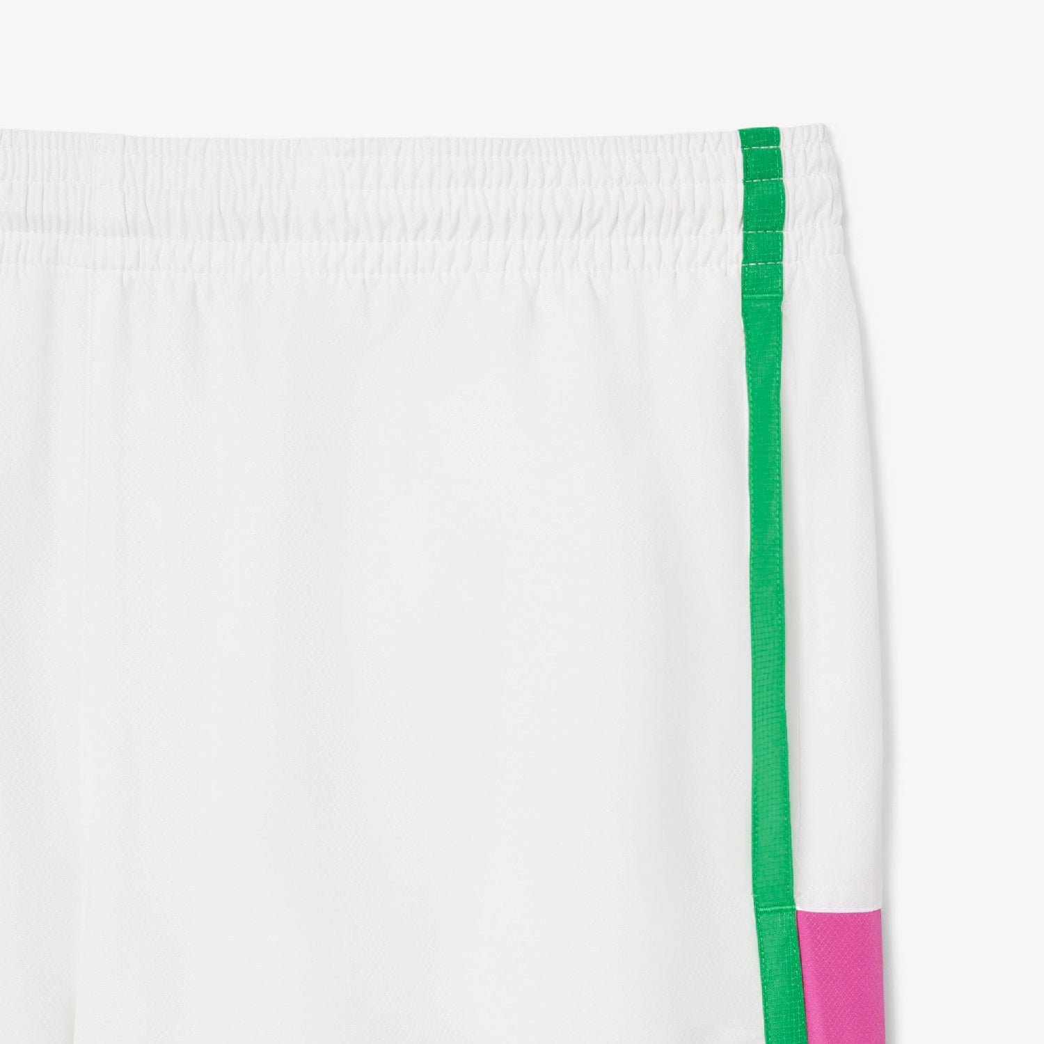 Short Tennis à empiècement - Blanc & Malva