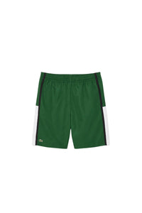 Short Tennis à empiècement - Vert & Blanc Noir