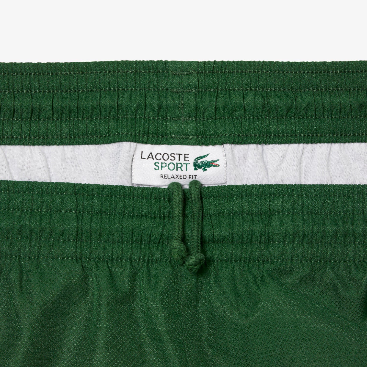 Short Tennis à empiècement - Vert & Blanc Noir