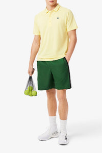 Short Tennis à empiècement - Vert & Blanc Noir